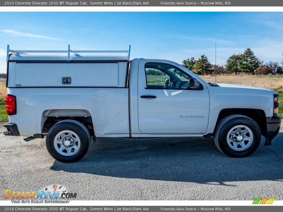 2014 Chevrolet Silverado 1500 WT Regular Cab Summit White / Jet Black/Dark Ash Photo #3