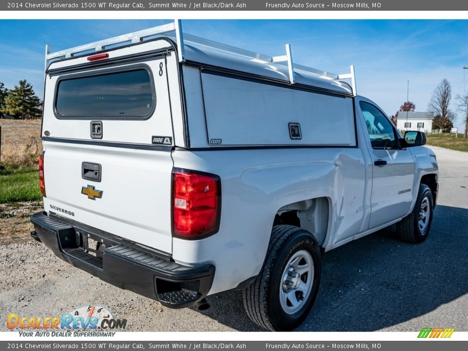 2014 Chevrolet Silverado 1500 WT Regular Cab Summit White / Jet Black/Dark Ash Photo #4