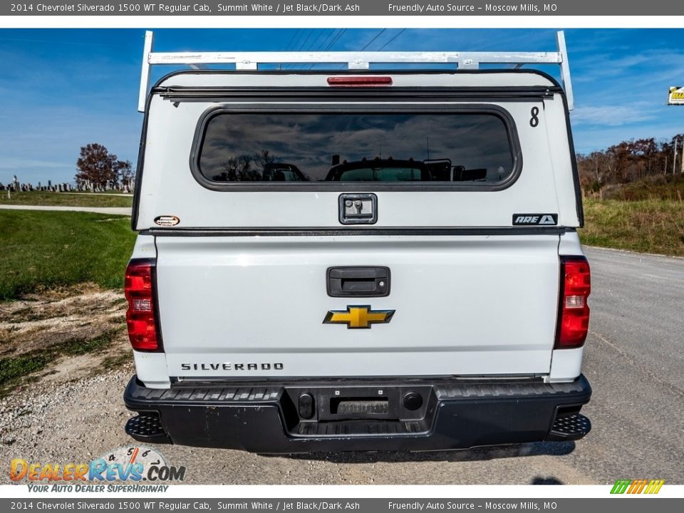 2014 Chevrolet Silverado 1500 WT Regular Cab Summit White / Jet Black/Dark Ash Photo #5