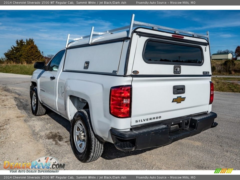 2014 Chevrolet Silverado 1500 WT Regular Cab Summit White / Jet Black/Dark Ash Photo #6