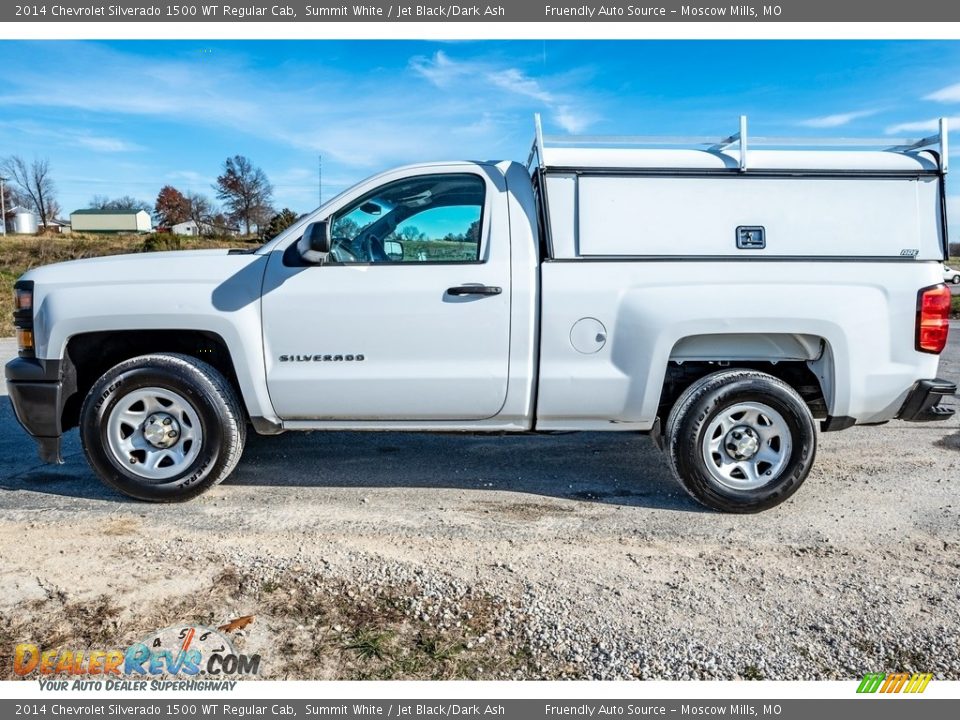 2014 Chevrolet Silverado 1500 WT Regular Cab Summit White / Jet Black/Dark Ash Photo #7