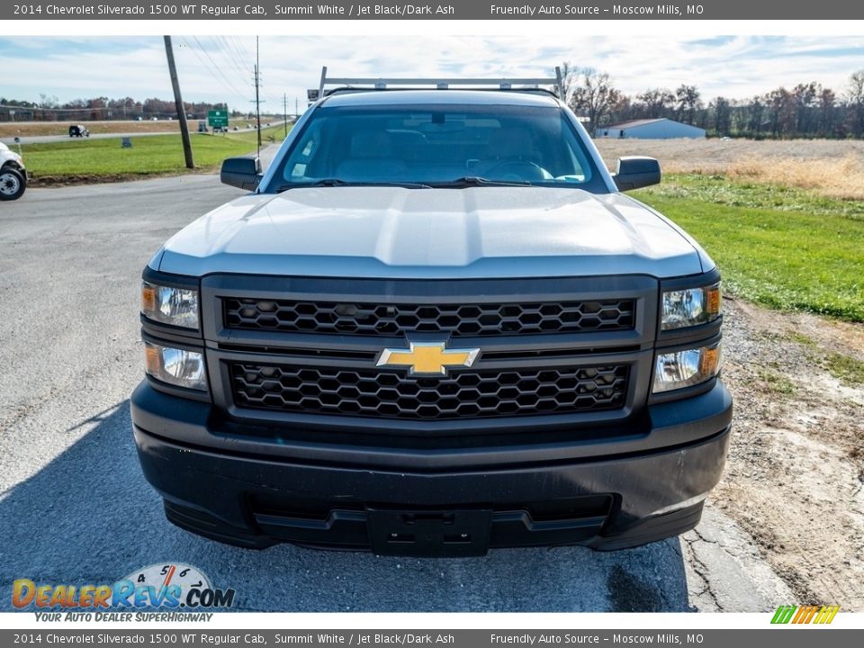 2014 Chevrolet Silverado 1500 WT Regular Cab Summit White / Jet Black/Dark Ash Photo #9