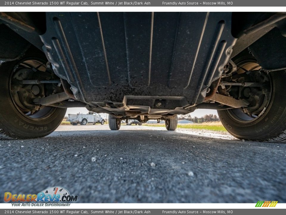 2014 Chevrolet Silverado 1500 WT Regular Cab Summit White / Jet Black/Dark Ash Photo #10