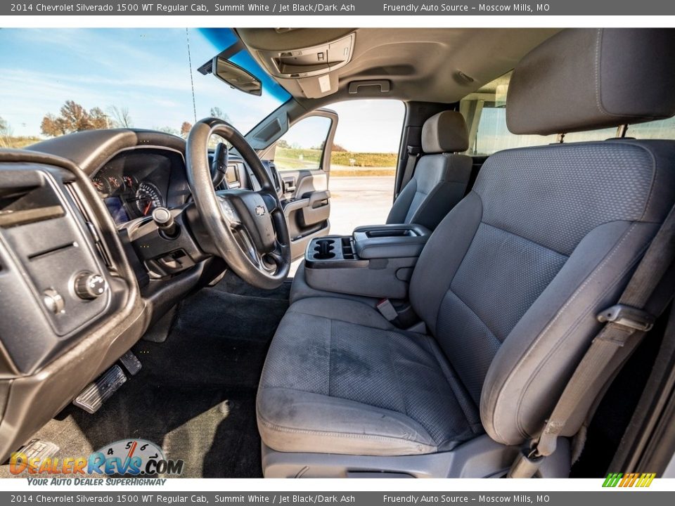 2014 Chevrolet Silverado 1500 WT Regular Cab Summit White / Jet Black/Dark Ash Photo #17