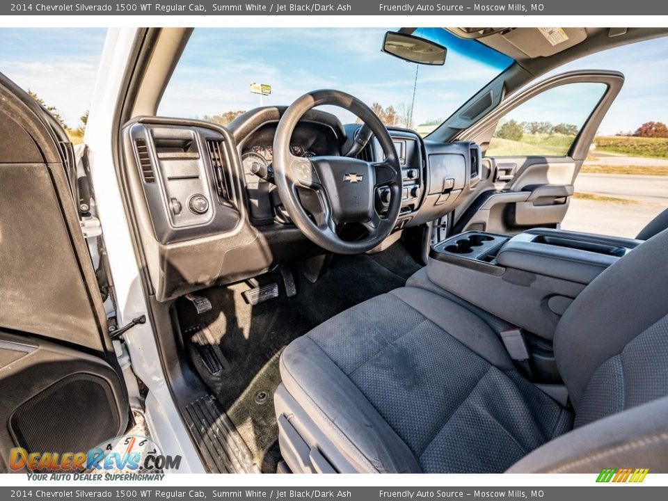 2014 Chevrolet Silverado 1500 WT Regular Cab Summit White / Jet Black/Dark Ash Photo #18