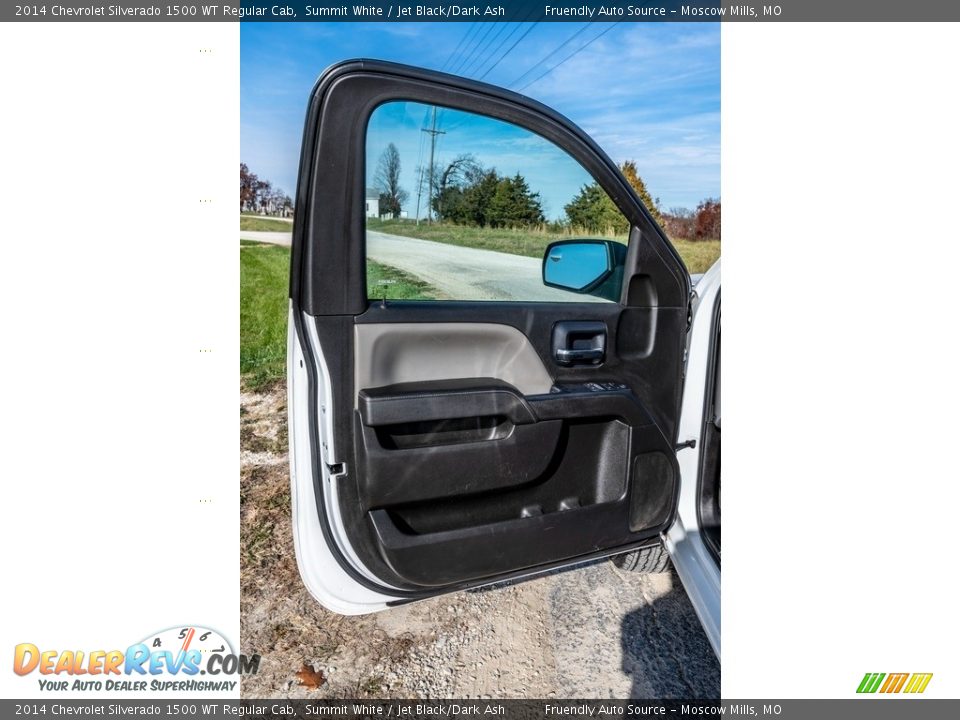 2014 Chevrolet Silverado 1500 WT Regular Cab Summit White / Jet Black/Dark Ash Photo #19