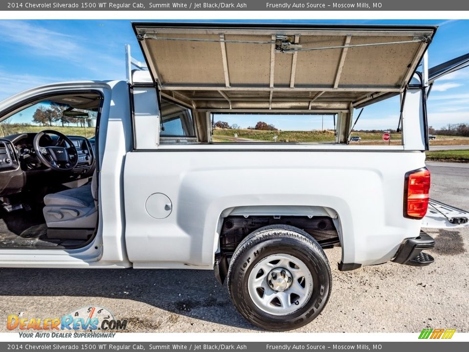 2014 Chevrolet Silverado 1500 WT Regular Cab Summit White / Jet Black/Dark Ash Photo #20