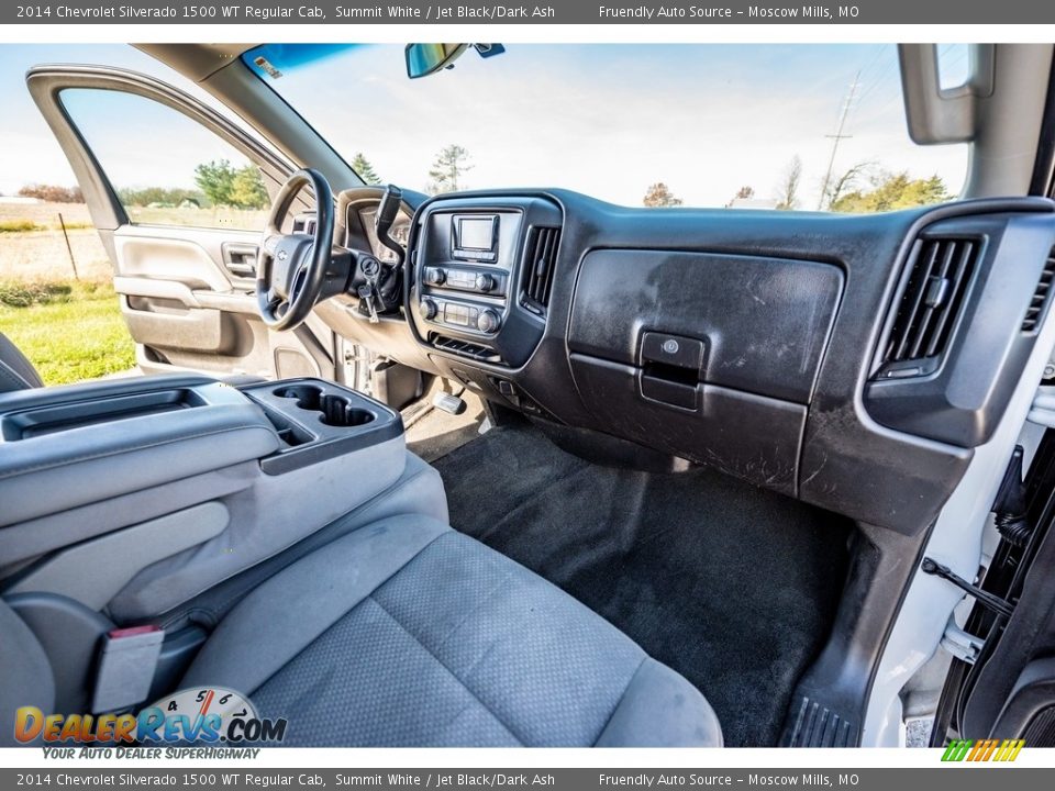 2014 Chevrolet Silverado 1500 WT Regular Cab Summit White / Jet Black/Dark Ash Photo #24