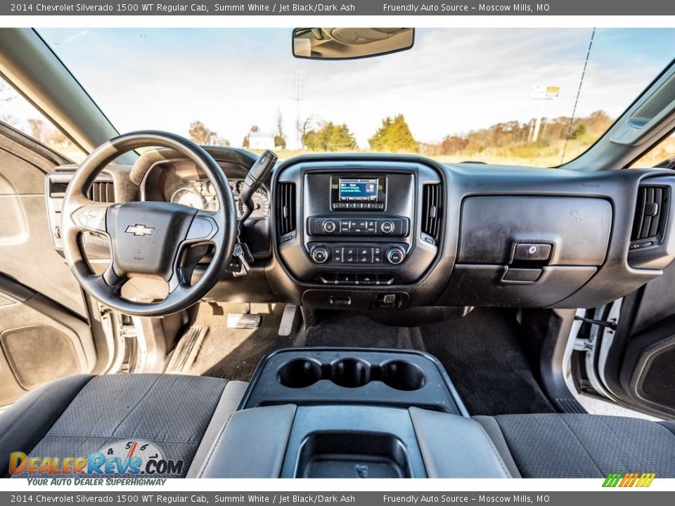 2014 Chevrolet Silverado 1500 WT Regular Cab Summit White / Jet Black/Dark Ash Photo #27