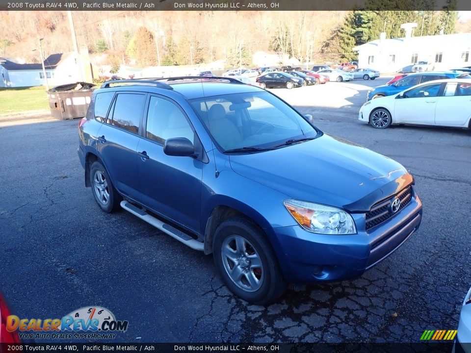 2008 Toyota RAV4 4WD Pacific Blue Metallic / Ash Photo #2