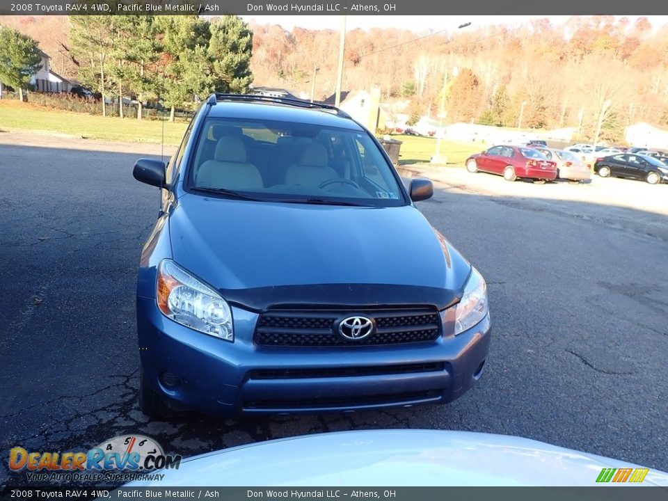 2008 Toyota RAV4 4WD Pacific Blue Metallic / Ash Photo #4
