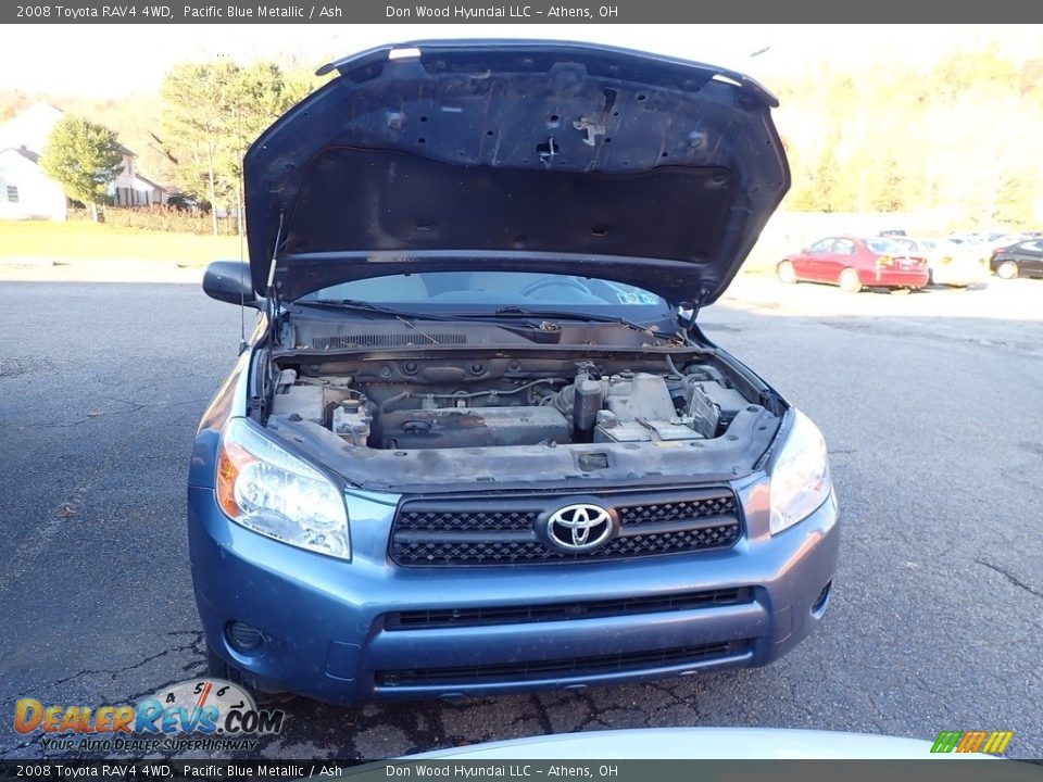 2008 Toyota RAV4 4WD Pacific Blue Metallic / Ash Photo #5