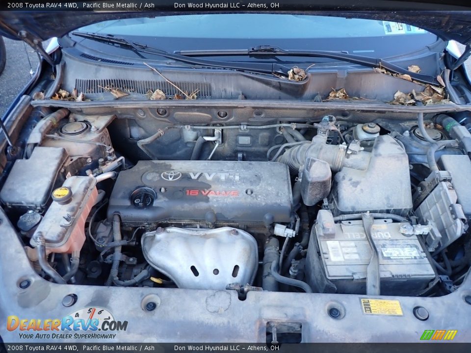 2008 Toyota RAV4 4WD Pacific Blue Metallic / Ash Photo #6