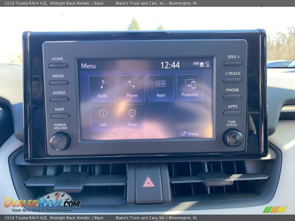 2019 Toyota RAV4 XLE Midnight Black Metallic / Black Photo #26