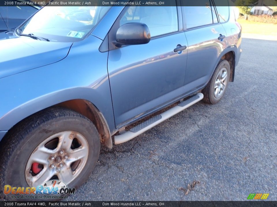 2008 Toyota RAV4 4WD Pacific Blue Metallic / Ash Photo #8