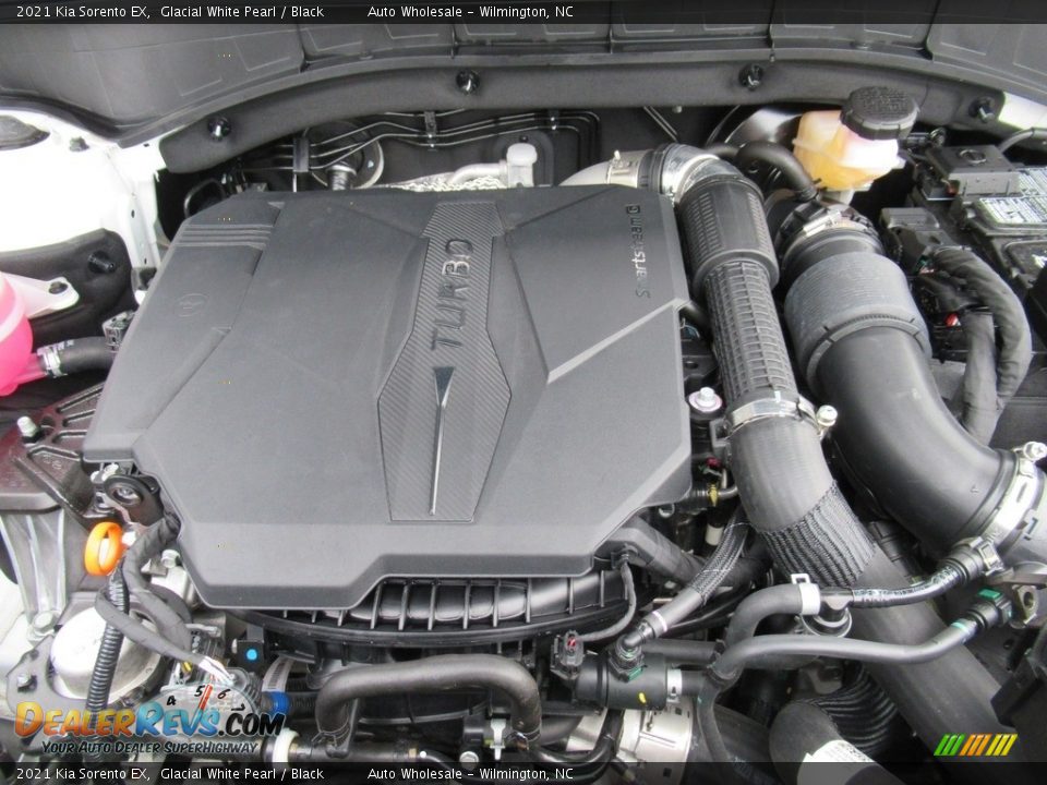 2021 Kia Sorento EX Glacial White Pearl / Black Photo #6