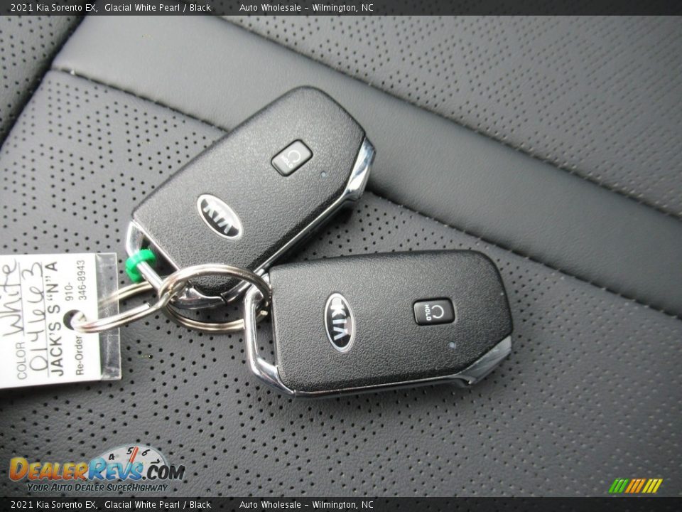 2021 Kia Sorento EX Glacial White Pearl / Black Photo #20