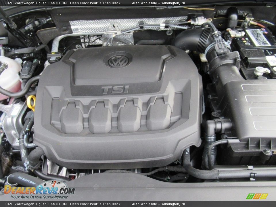 2020 Volkswagen Tiguan S 4MOTION Deep Black Pearl / Titan Black Photo #6