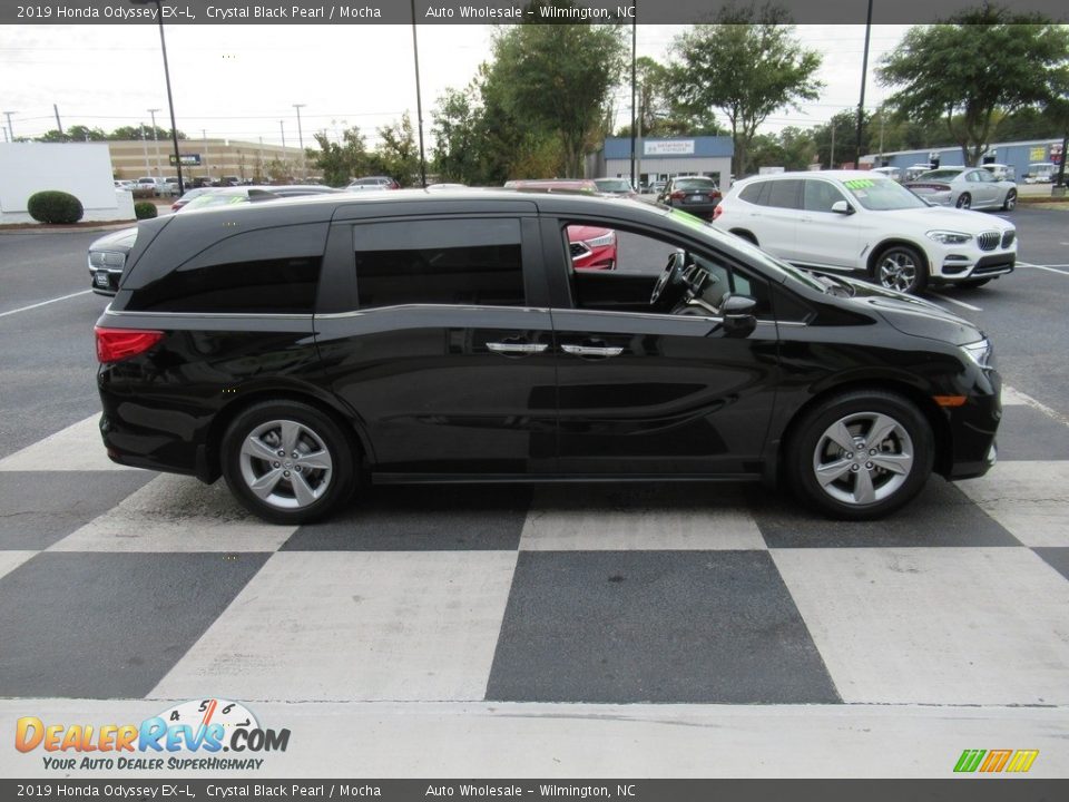 2019 Honda Odyssey EX-L Crystal Black Pearl / Mocha Photo #3