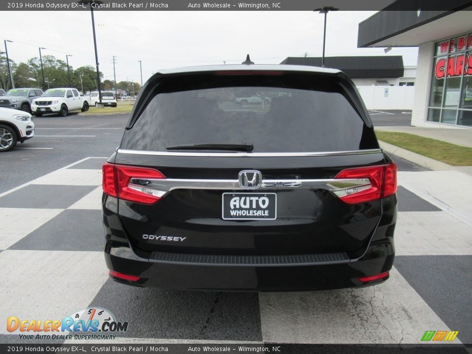 2019 Honda Odyssey EX-L Crystal Black Pearl / Mocha Photo #4