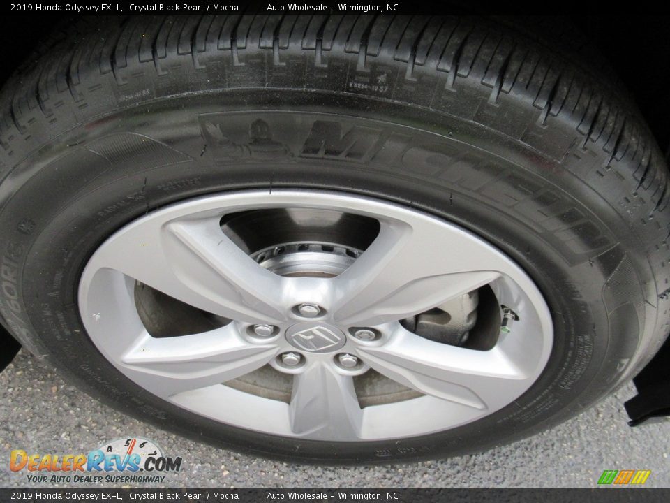 2019 Honda Odyssey EX-L Crystal Black Pearl / Mocha Photo #7