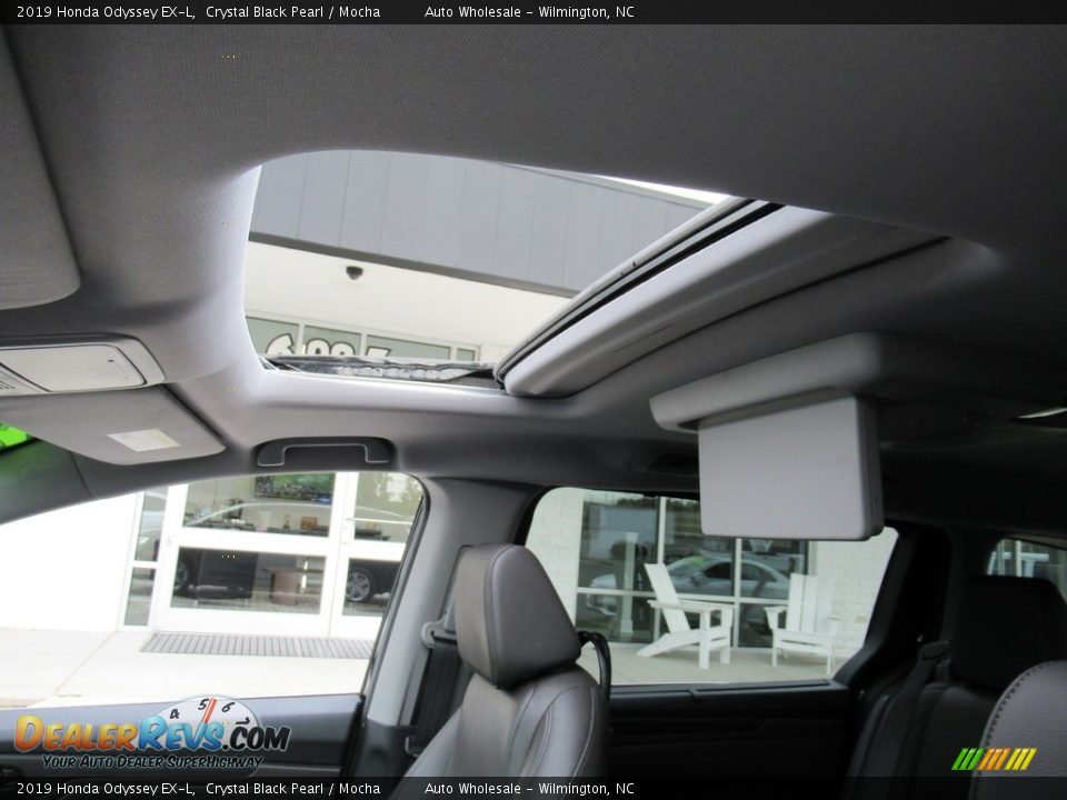 2019 Honda Odyssey EX-L Crystal Black Pearl / Mocha Photo #11