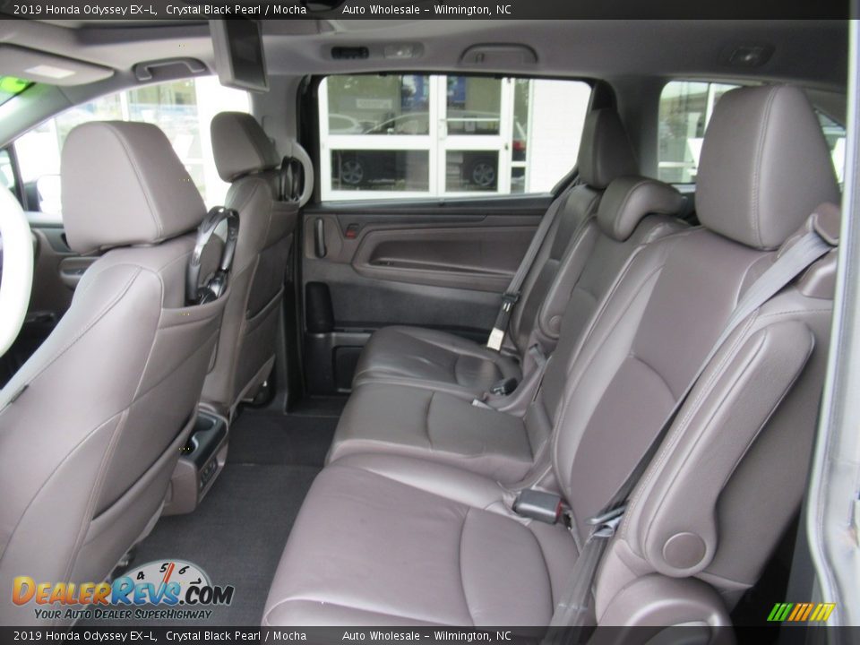 2019 Honda Odyssey EX-L Crystal Black Pearl / Mocha Photo #12