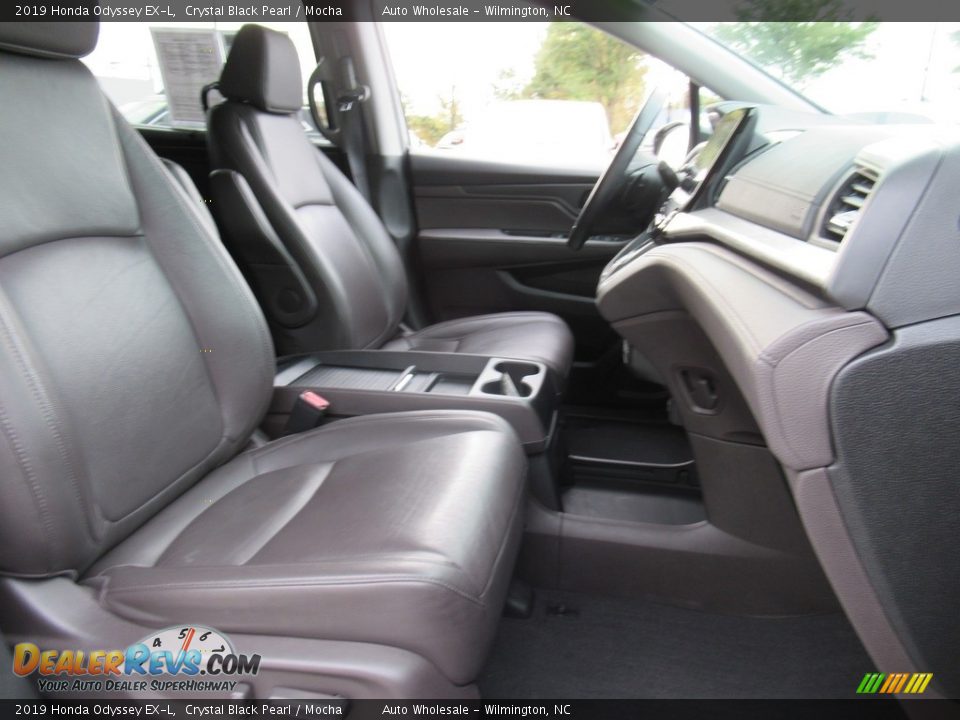 2019 Honda Odyssey EX-L Crystal Black Pearl / Mocha Photo #13