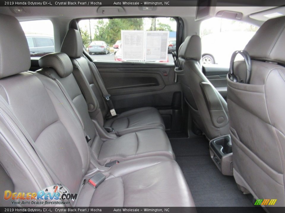 2019 Honda Odyssey EX-L Crystal Black Pearl / Mocha Photo #14