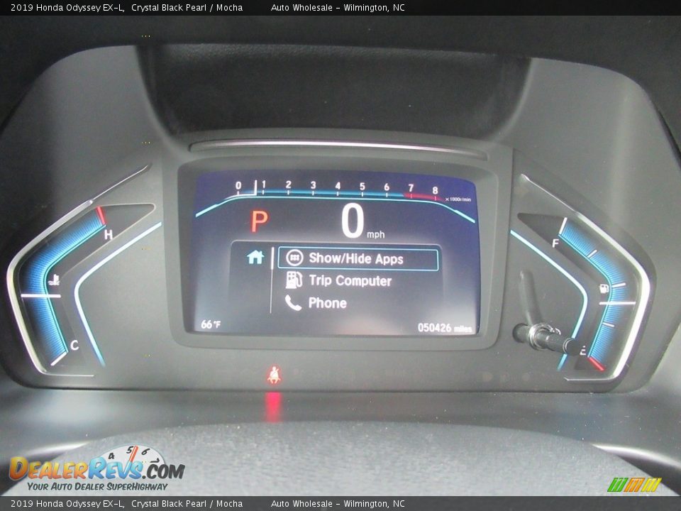 2019 Honda Odyssey EX-L Crystal Black Pearl / Mocha Photo #16