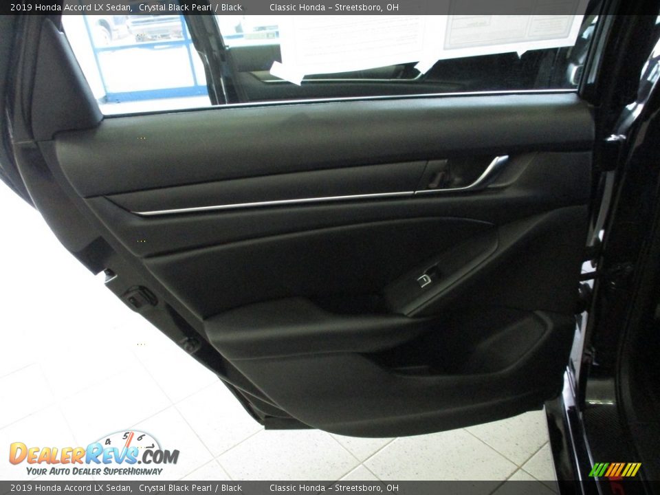 2019 Honda Accord LX Sedan Crystal Black Pearl / Black Photo #22