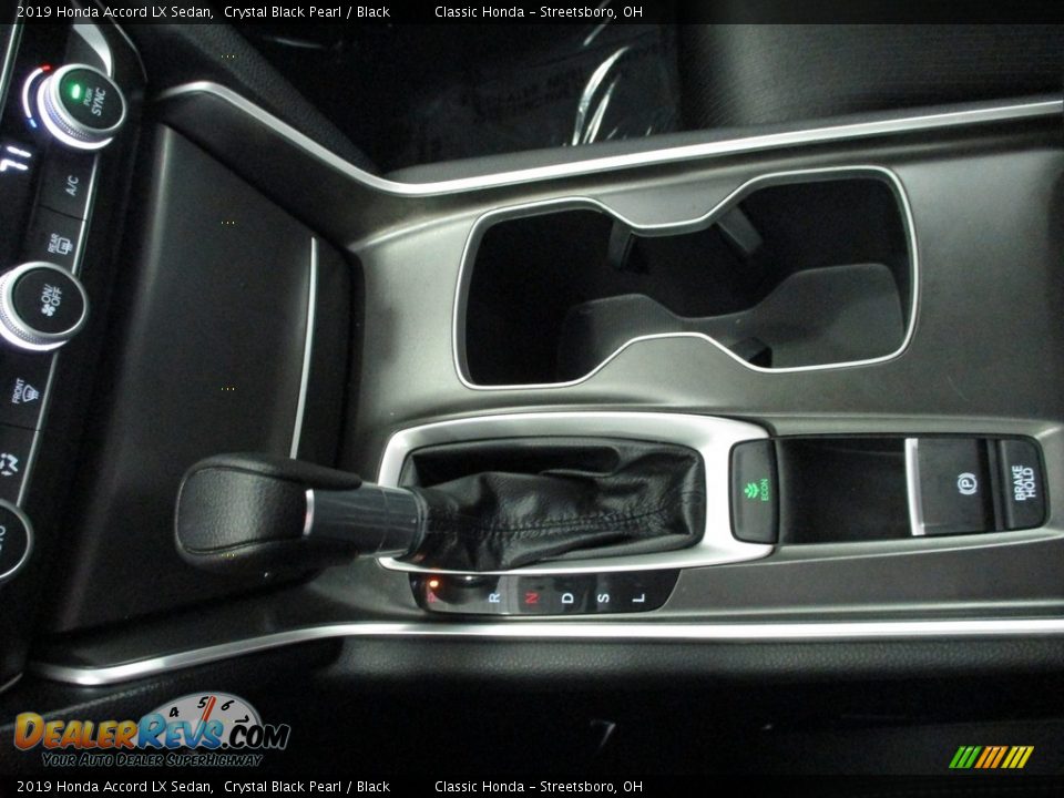 2019 Honda Accord LX Sedan Crystal Black Pearl / Black Photo #33