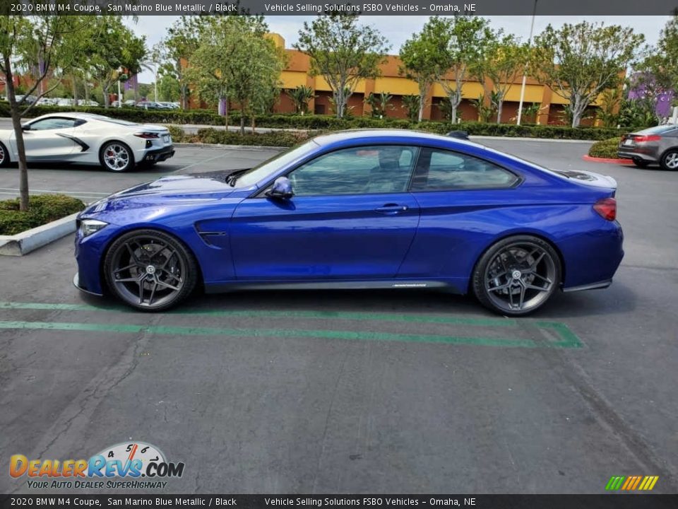 San Marino Blue Metallic 2020 BMW M4 Coupe Photo #10