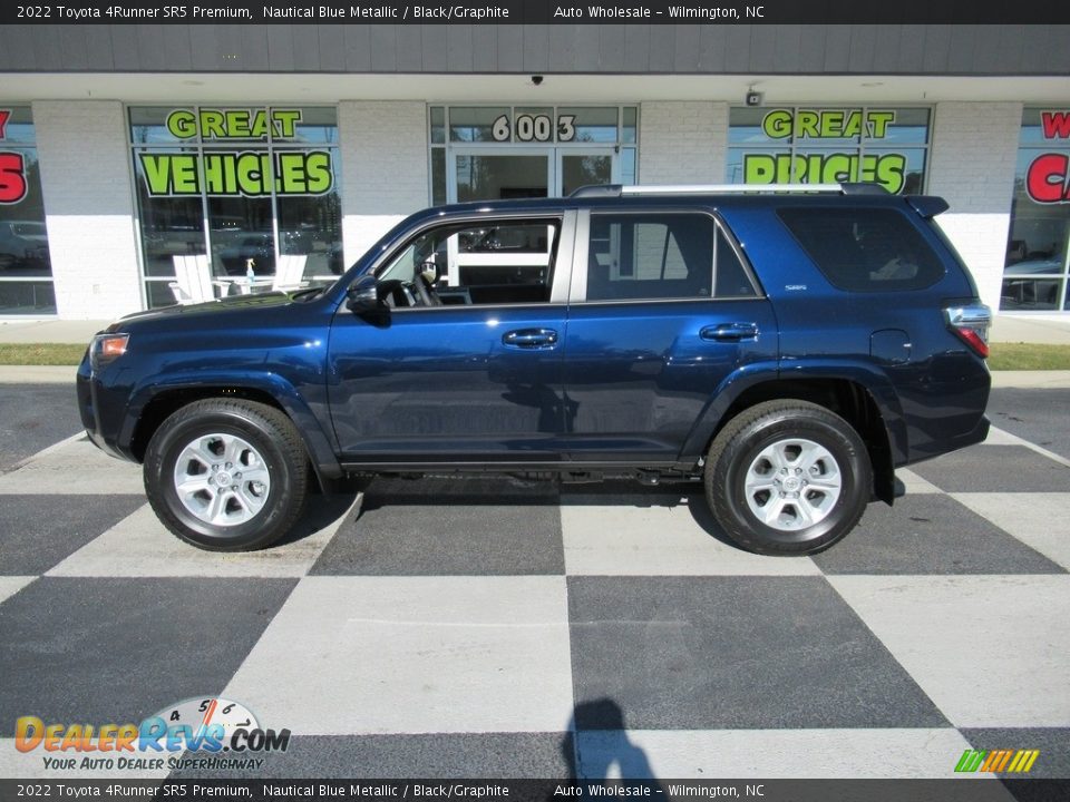 2022 Toyota 4Runner SR5 Premium Nautical Blue Metallic / Black/Graphite Photo #1