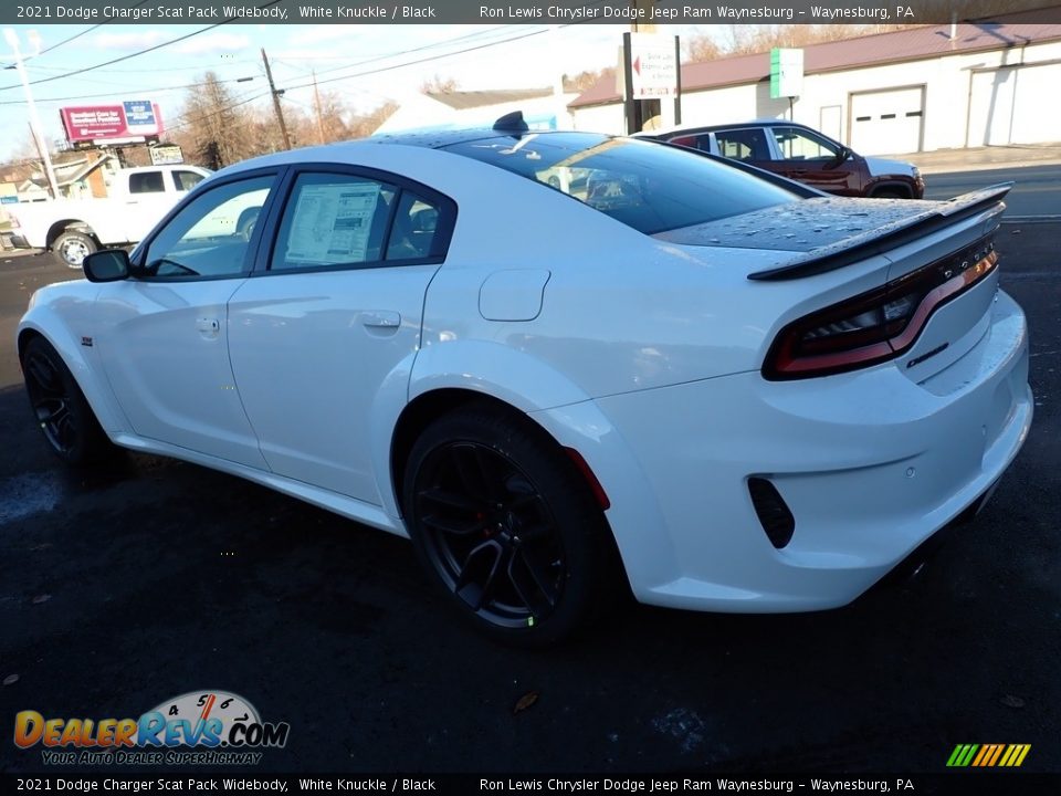 2021 Dodge Charger Scat Pack Widebody White Knuckle / Black Photo #3