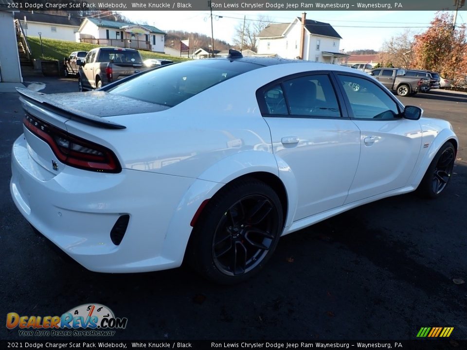 2021 Dodge Charger Scat Pack Widebody White Knuckle / Black Photo #6