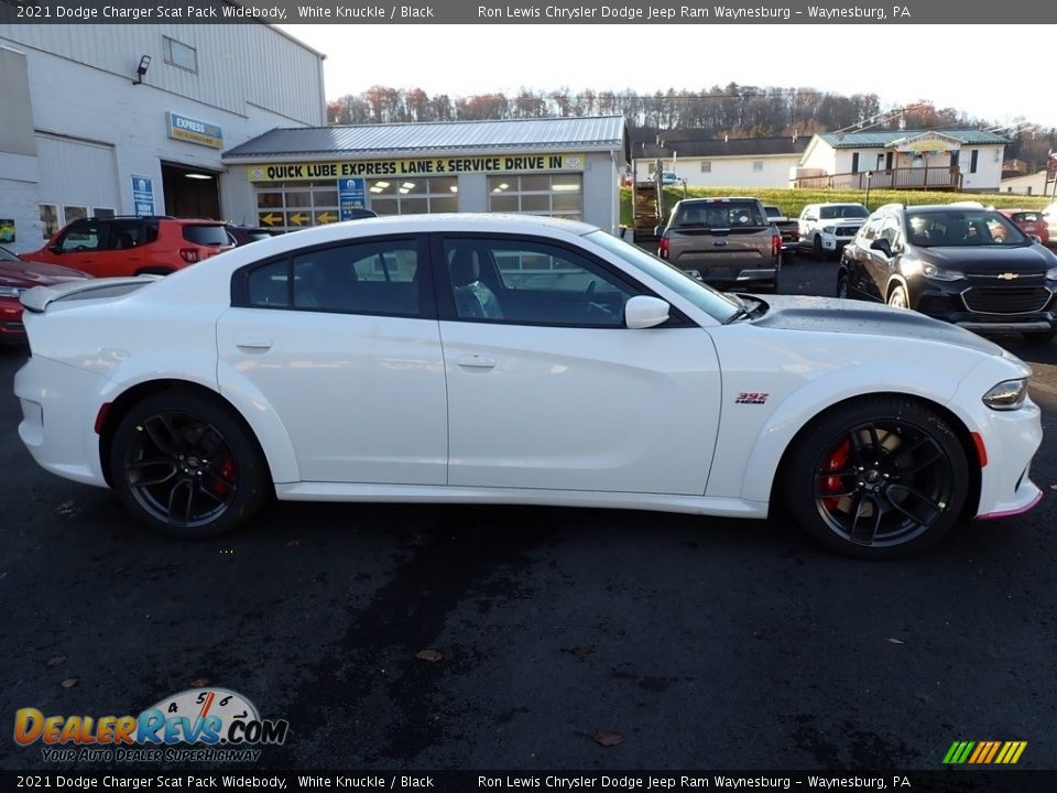 2021 Dodge Charger Scat Pack Widebody White Knuckle / Black Photo #7