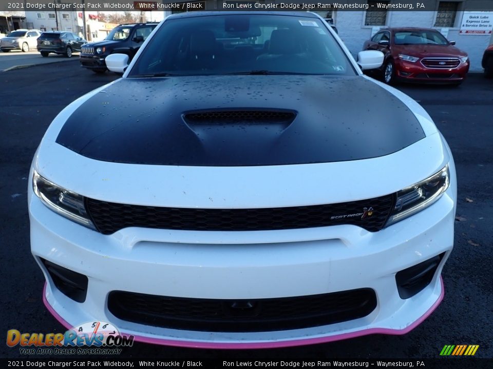 2021 Dodge Charger Scat Pack Widebody White Knuckle / Black Photo #9