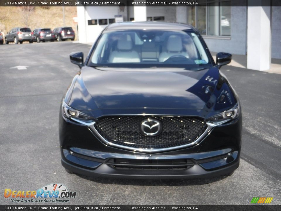 2019 Mazda CX-5 Grand Touring AWD Jet Black Mica / Parchment Photo #5