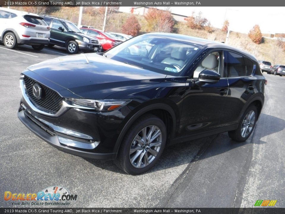 2019 Mazda CX-5 Grand Touring AWD Jet Black Mica / Parchment Photo #6