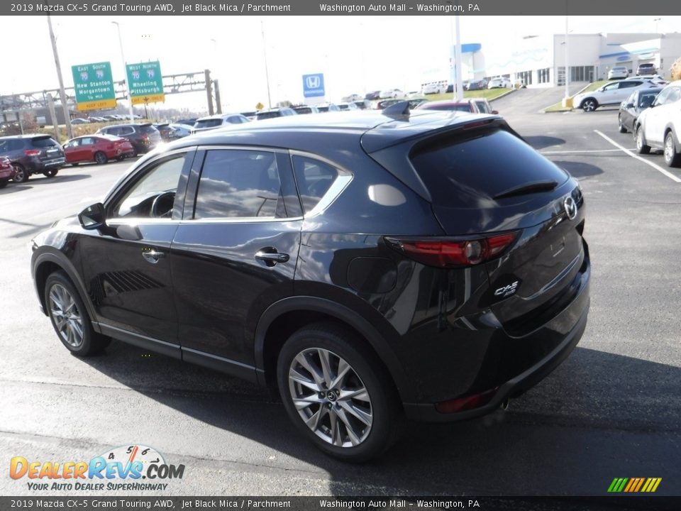 2019 Mazda CX-5 Grand Touring AWD Jet Black Mica / Parchment Photo #8