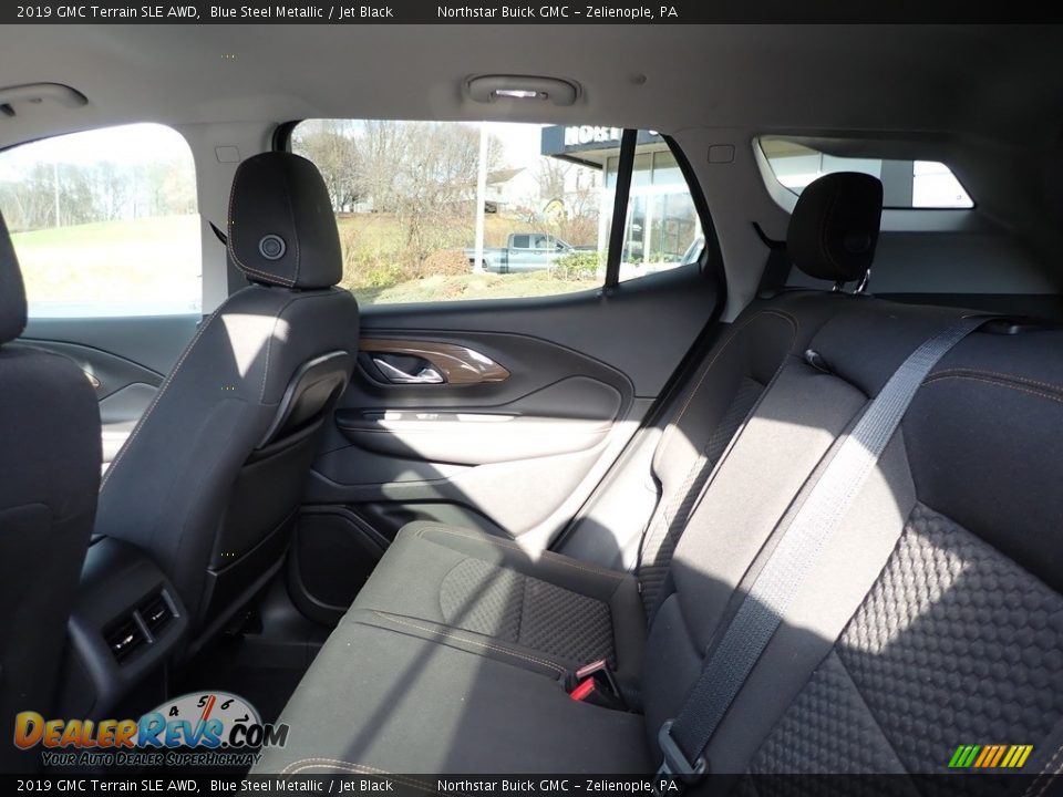 2019 GMC Terrain SLE AWD Blue Steel Metallic / Jet Black Photo #17