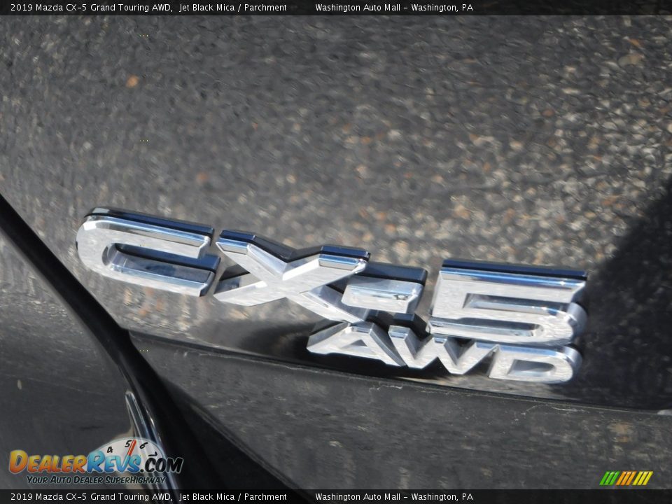 2019 Mazda CX-5 Grand Touring AWD Jet Black Mica / Parchment Photo #11