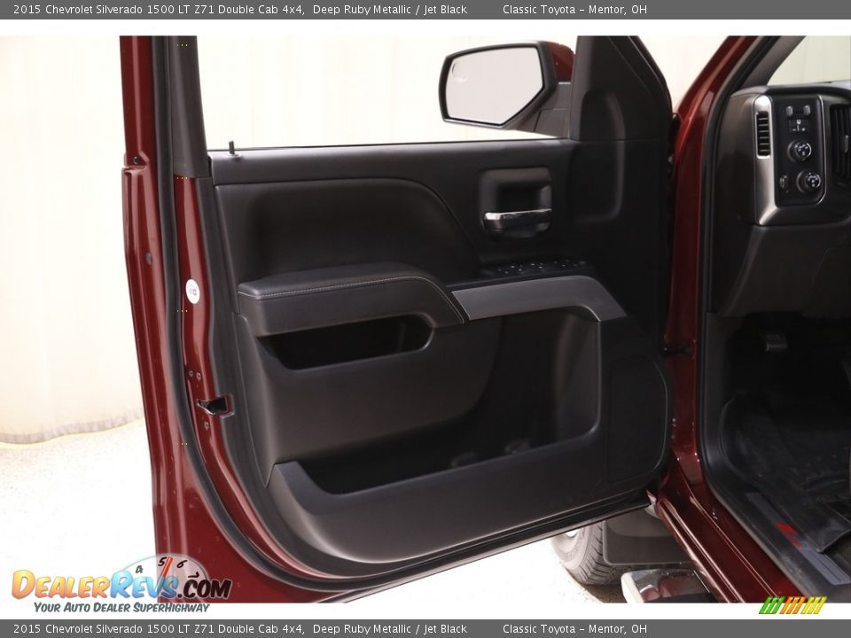 2015 Chevrolet Silverado 1500 LT Z71 Double Cab 4x4 Deep Ruby Metallic / Jet Black Photo #4