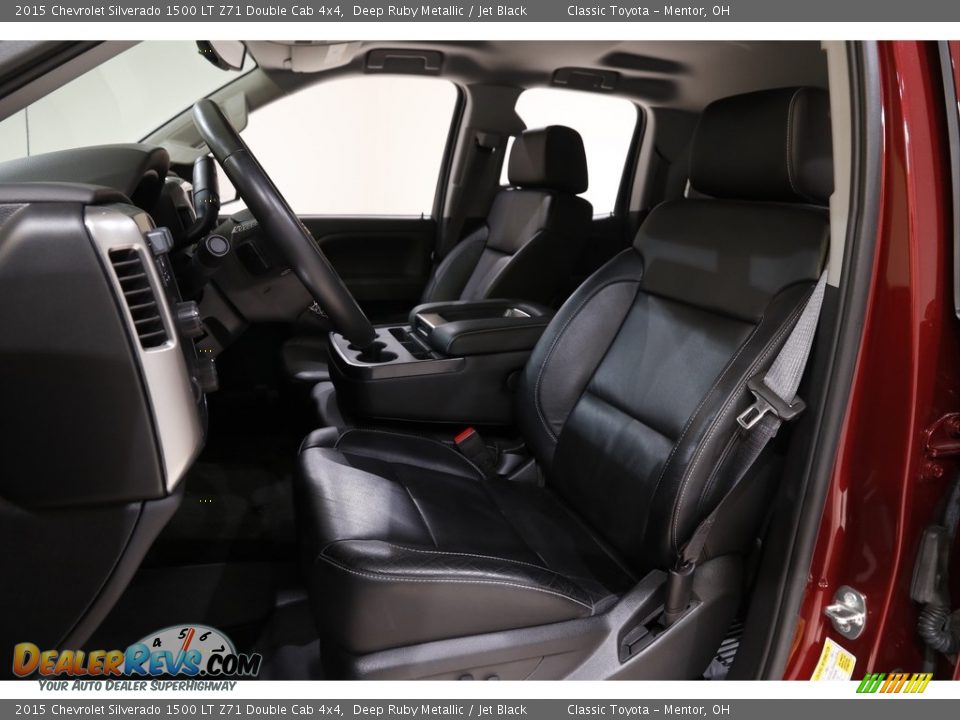 2015 Chevrolet Silverado 1500 LT Z71 Double Cab 4x4 Deep Ruby Metallic / Jet Black Photo #5