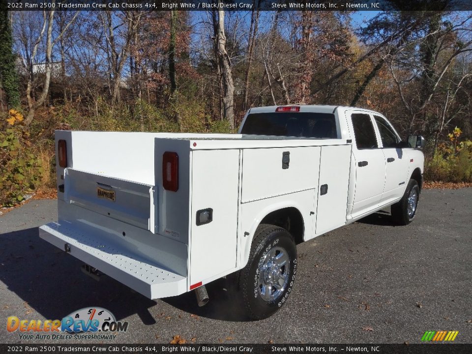 2022 Ram 2500 Tradesman Crew Cab Chassis 4x4 Bright White / Black/Diesel Gray Photo #6