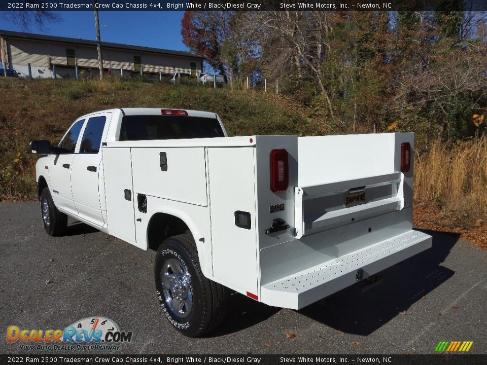 2022 Ram 2500 Tradesman Crew Cab Chassis 4x4 Bright White / Black/Diesel Gray Photo #10