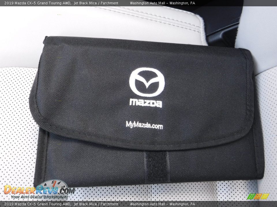 2019 Mazda CX-5 Grand Touring AWD Jet Black Mica / Parchment Photo #34