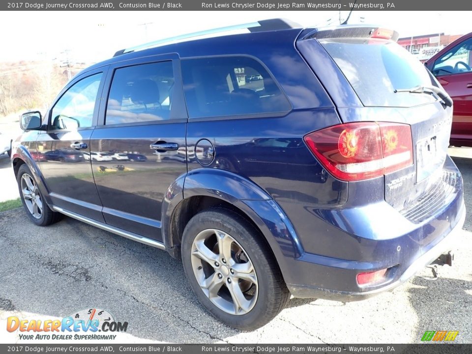 2017 Dodge Journey Crossroad AWD Contusion Blue / Black Photo #2