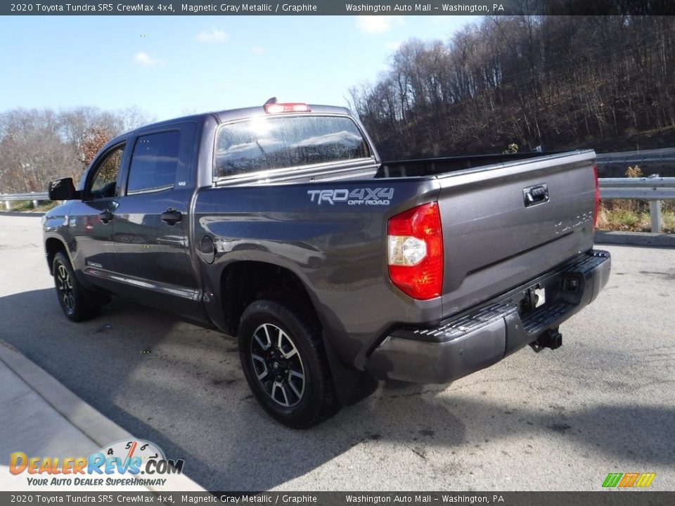 2020 Toyota Tundra SR5 CrewMax 4x4 Magnetic Gray Metallic / Graphite Photo #16